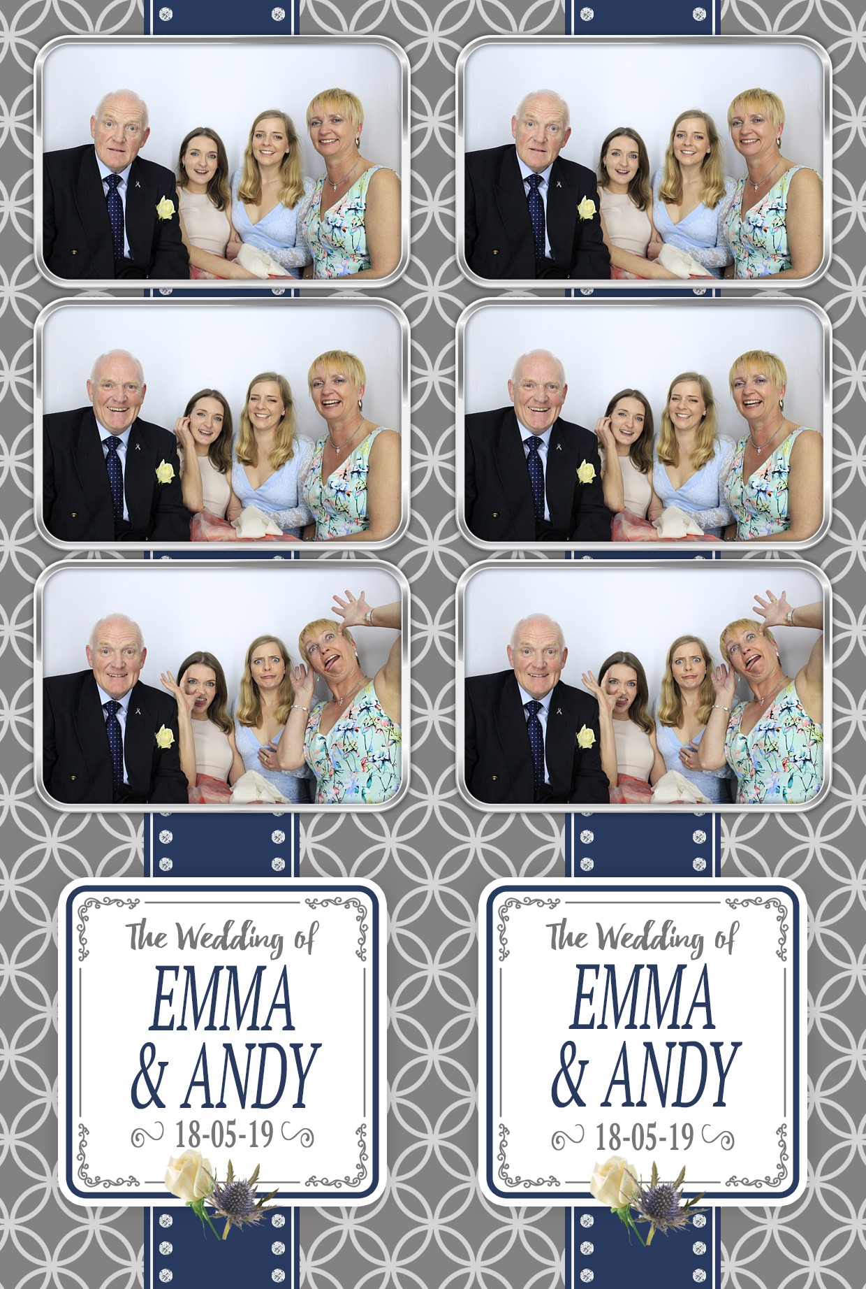 Andy and Emma's Wedding | View more photos from the event at gallery.myphotoboothexperience.co.uk/u/MyPhotoBoothExperienceLtd/Andy-and-Emmas-Wedding